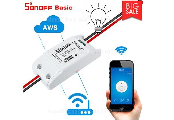 Sonoff Basic WIFI SMART SWITCH - це WiFi реле (вимикач)
